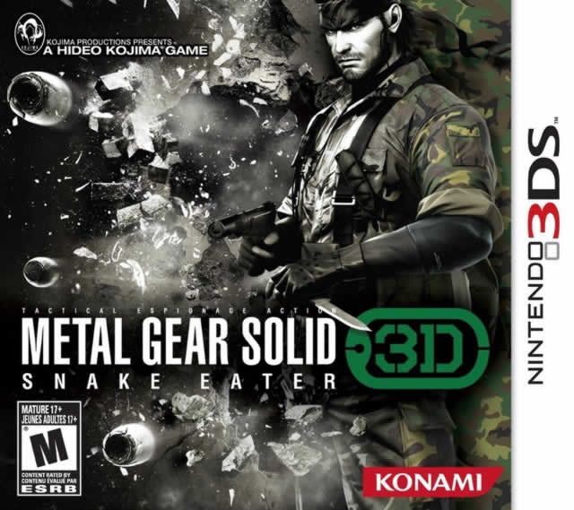 Metal Gear Solid: Snake Eater 3D Box Shot