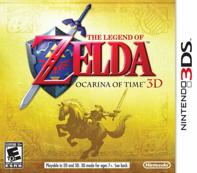 The Legend of Zelda: Ocarina of Time 3D Box Shot
